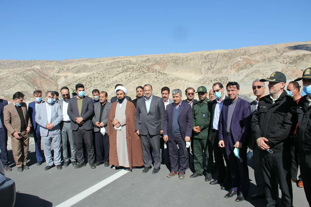 افتتاح جاده قاضی خان - بدره