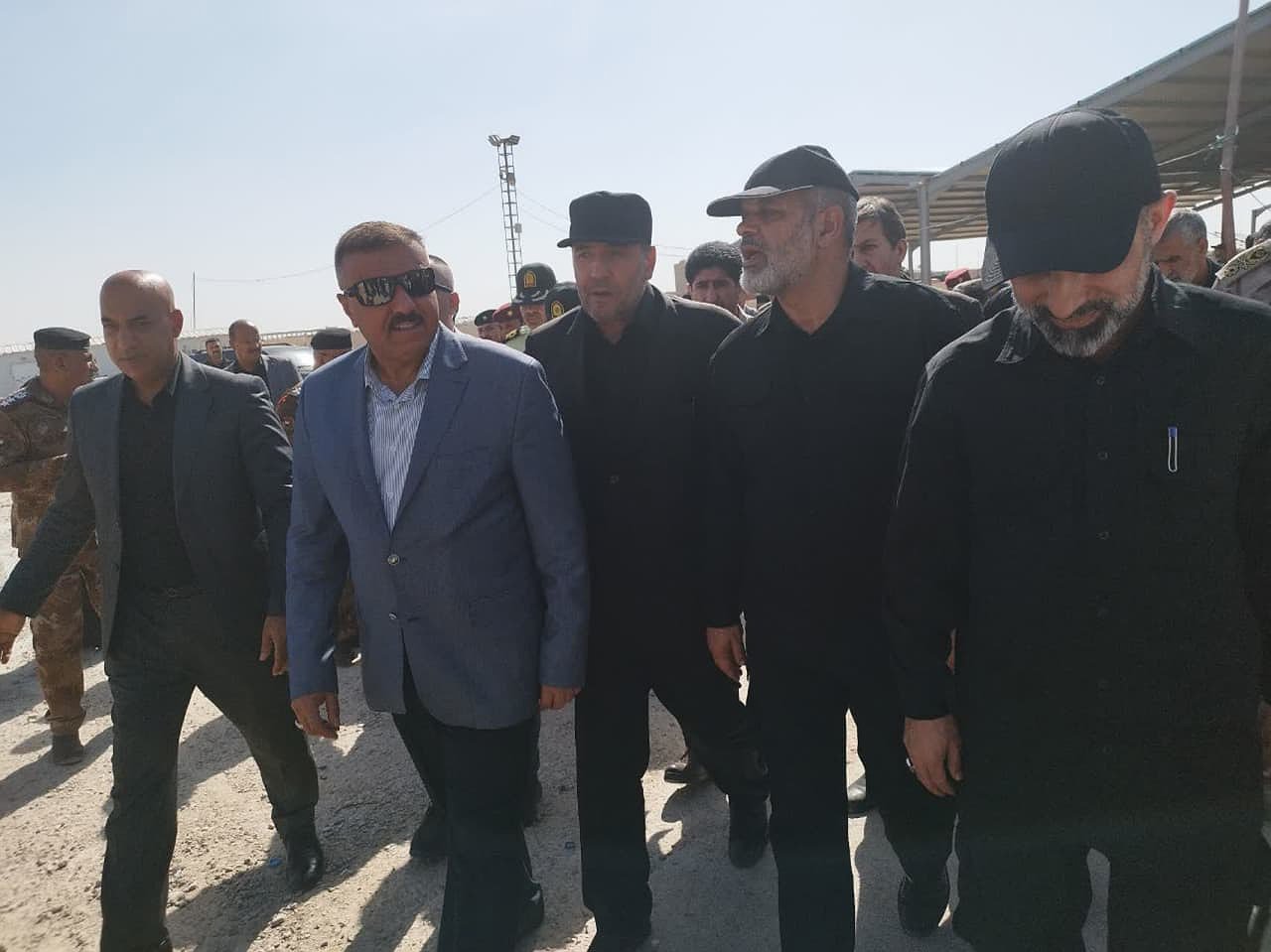 بازدید مشترک وزرای کشور جمهوری اسلامی ایران و عراق از پایانه‌های مرزی مهران و زرباطیه عراق
