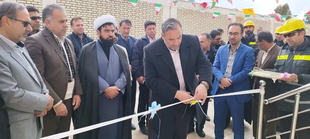 افتتاح ساختمان اداره گاز شهرستان سیروان